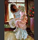 Vladimir Volegov Morning Chat painting